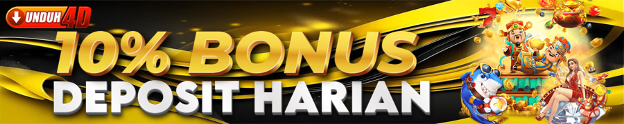 BONUS DEPOSIT HARIAN 10%